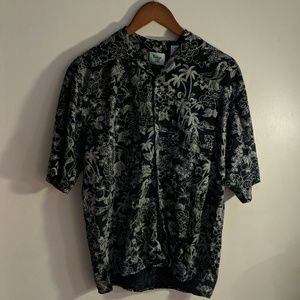 Vintage Silk Hawaiian Shirt